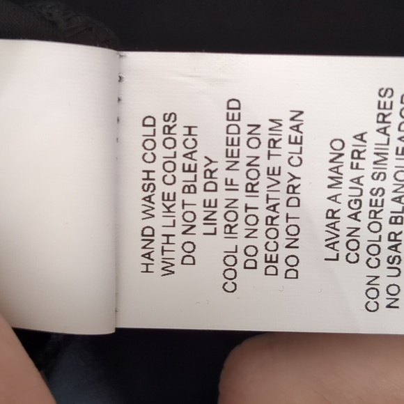 NWT Annalee + Hope XS Black Stretchy Dress with Blingy Sleeves - Picture 14 of 14